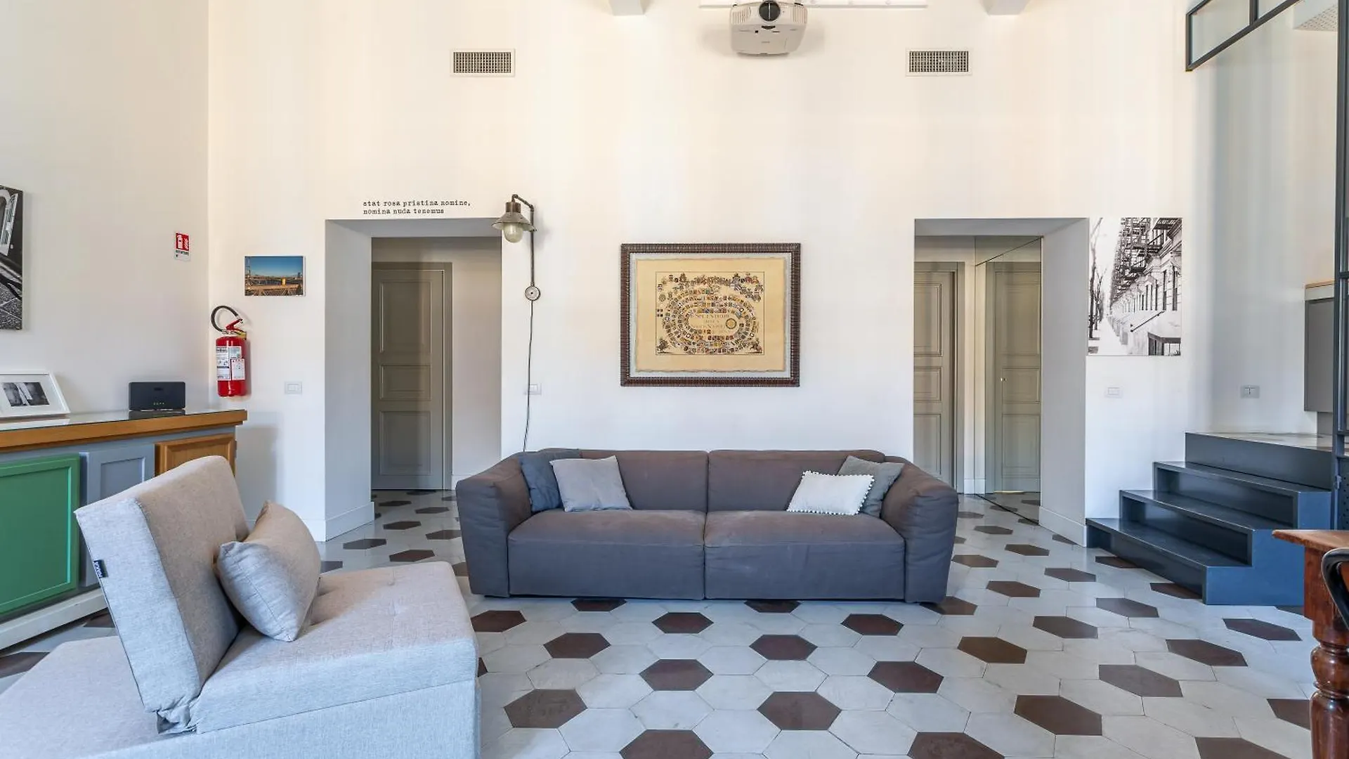 Iflat Contemporary Design Living In Rome Apartment